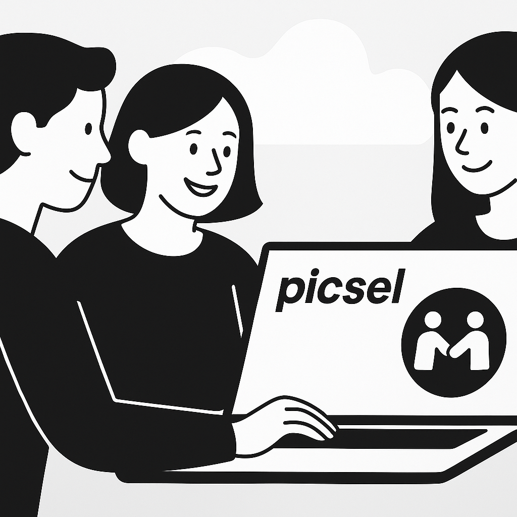 Colaboradores en Picsel - Trabaja en equipo